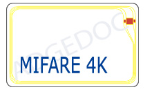 MIFARE Classic 4K HF contactless smart card ISO14443A