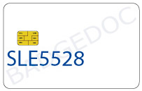 SLE5528, contact chip memory card 1 K byte 